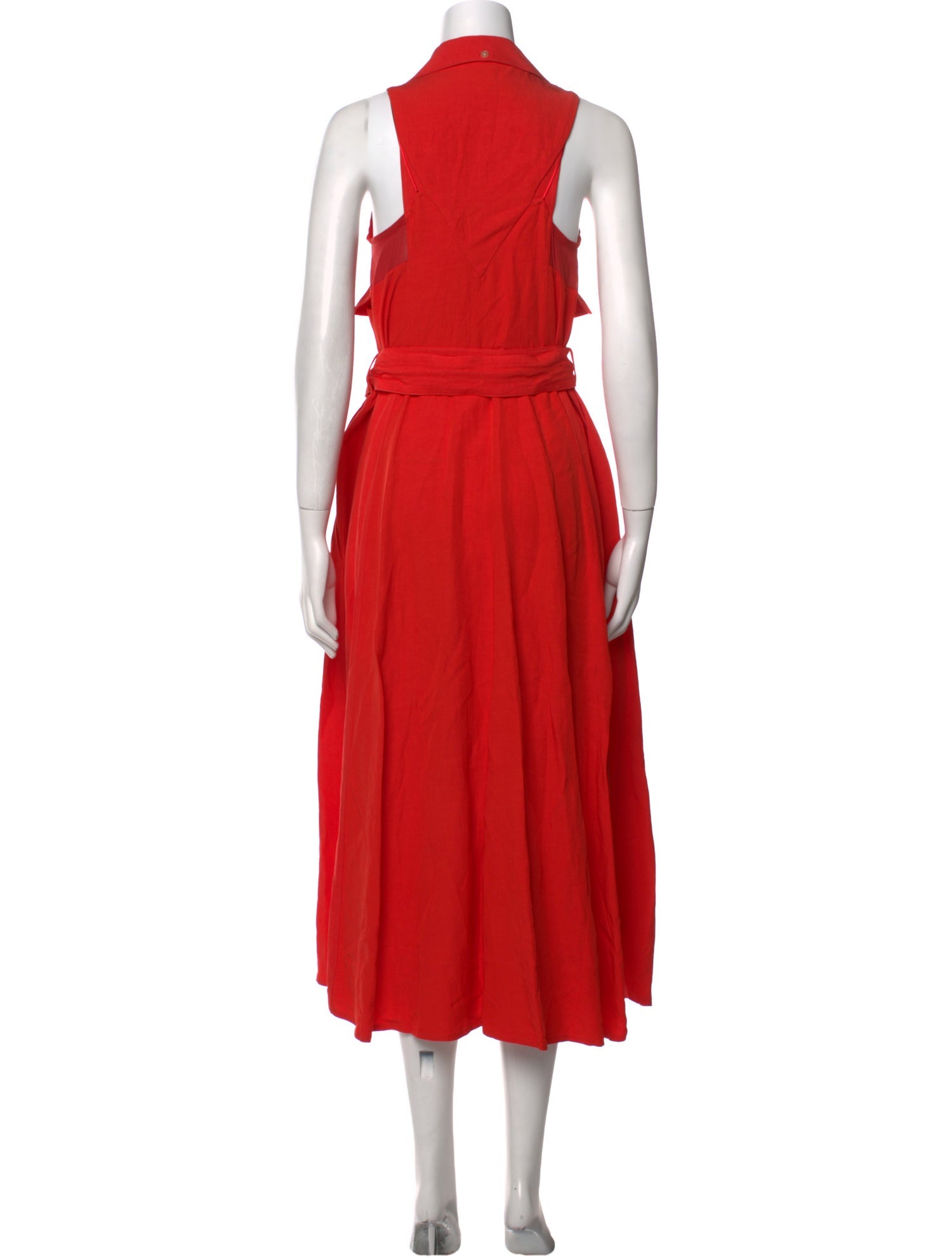 Akira Naka V-Neck Long Dress